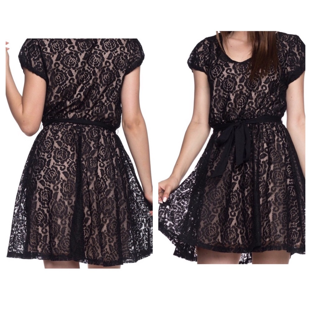Lace Skater Dress